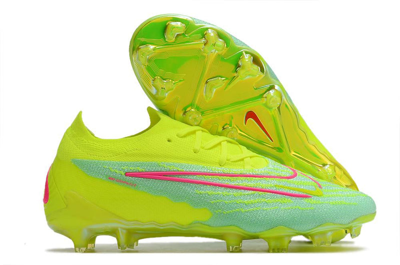 Chuteira Nike Phantom GX Low Elite FG Campo - Verde
