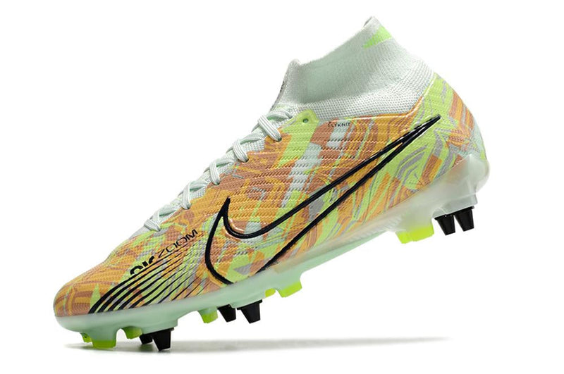 Chuteira Nike Mercurial Superfly IX Elite SG Campo - Verde