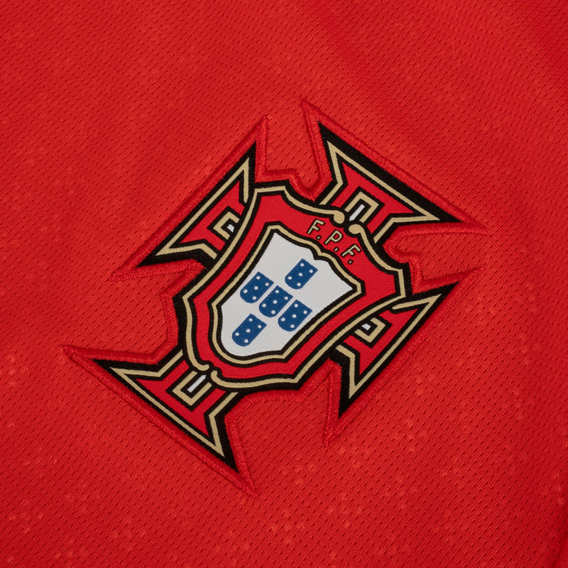Camisa Portugal I 25/26 Puma Torcedor Masculina - Vermelha e Verde
