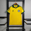 Camisa Palmeiras Retrô 2014 Amarelo Fluorescente - Adidas