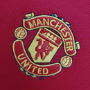 Camisa Manga Longa Manchester United 04/06 Nike - Vermelho
