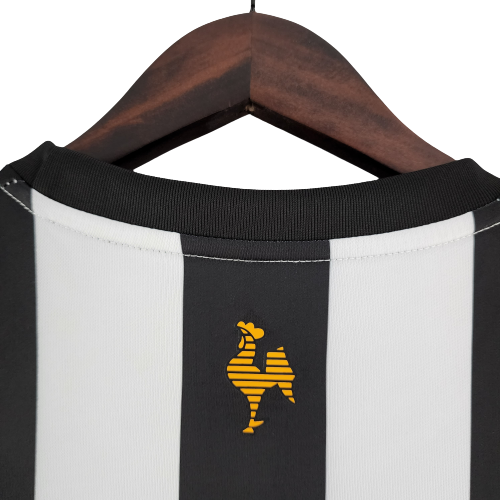 Camisa Feminina Atlético Mineiro I 22/23 Adidas - Preto e Branco