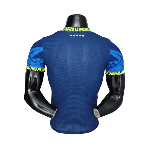 Camisa Seleção Brasil  2022 Nike - Azul - Conceito Nordeste