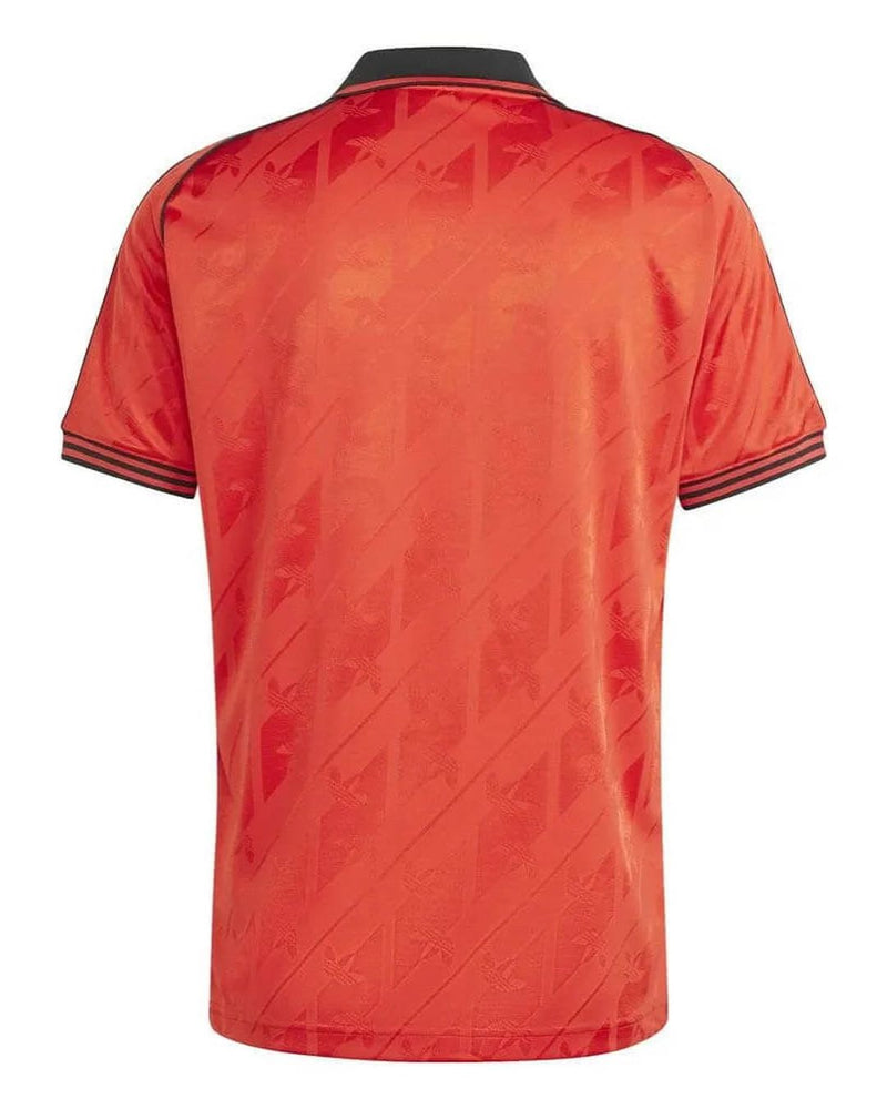 Camisa Flamengo Lifestyle 2024/25 Torcedor Adidas Masculina - Vermelho