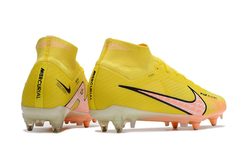 Chuteira Nike Mercurial Superfly IX Elite SG Campo - Amarelo