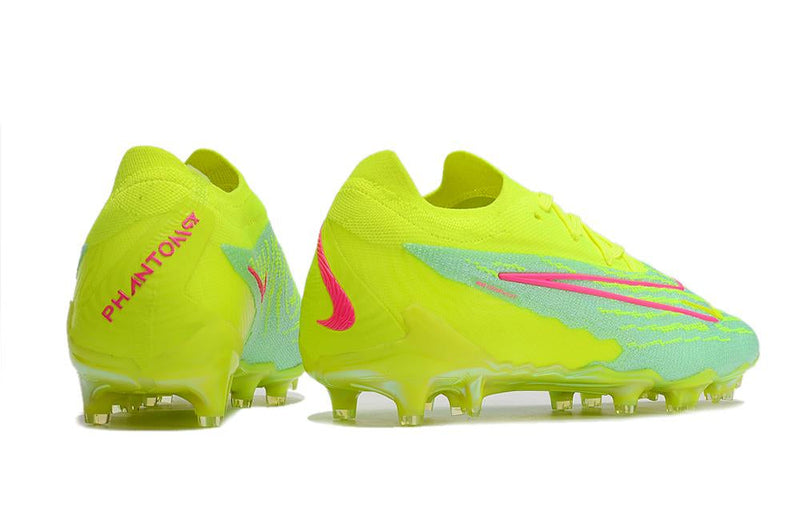 Chuteira Nike Phantom GX Low Elite FG Campo - Verde