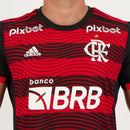 Camisa Flamengo I [Com Patrocínio] 22/23 Adidas - Rubro Negro