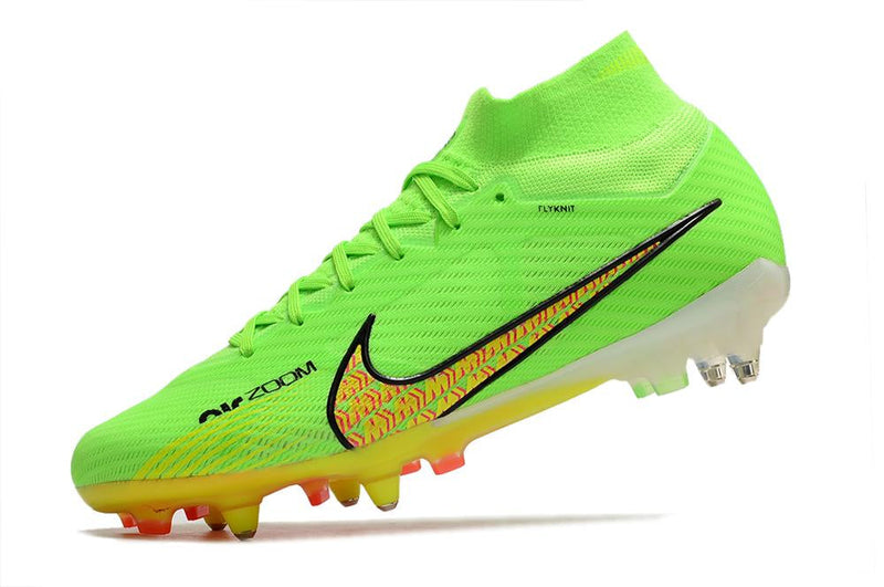 Chuteira Nike Mercurial Superfly IX Elite SG Campo - Verde