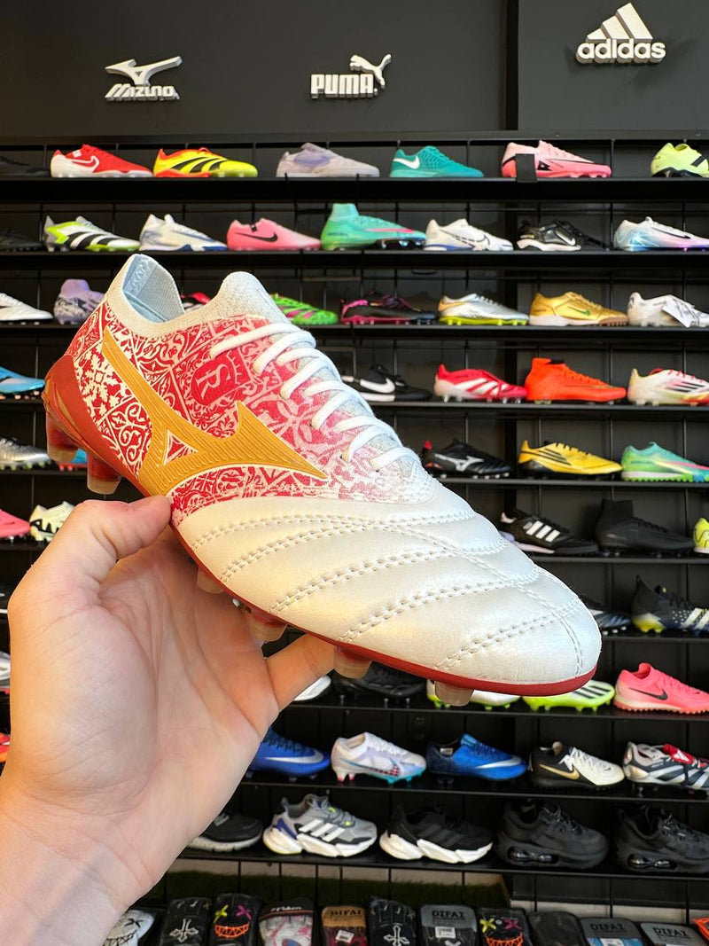 MIZUNO MORELIA FG + BRINDES (PRONTA ENTREGA)